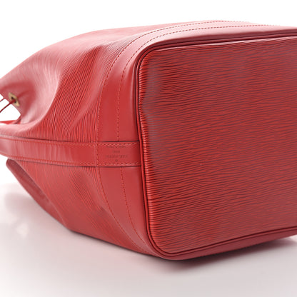 Louis Vuitton Epi Noe Castillan Red 7 of 8