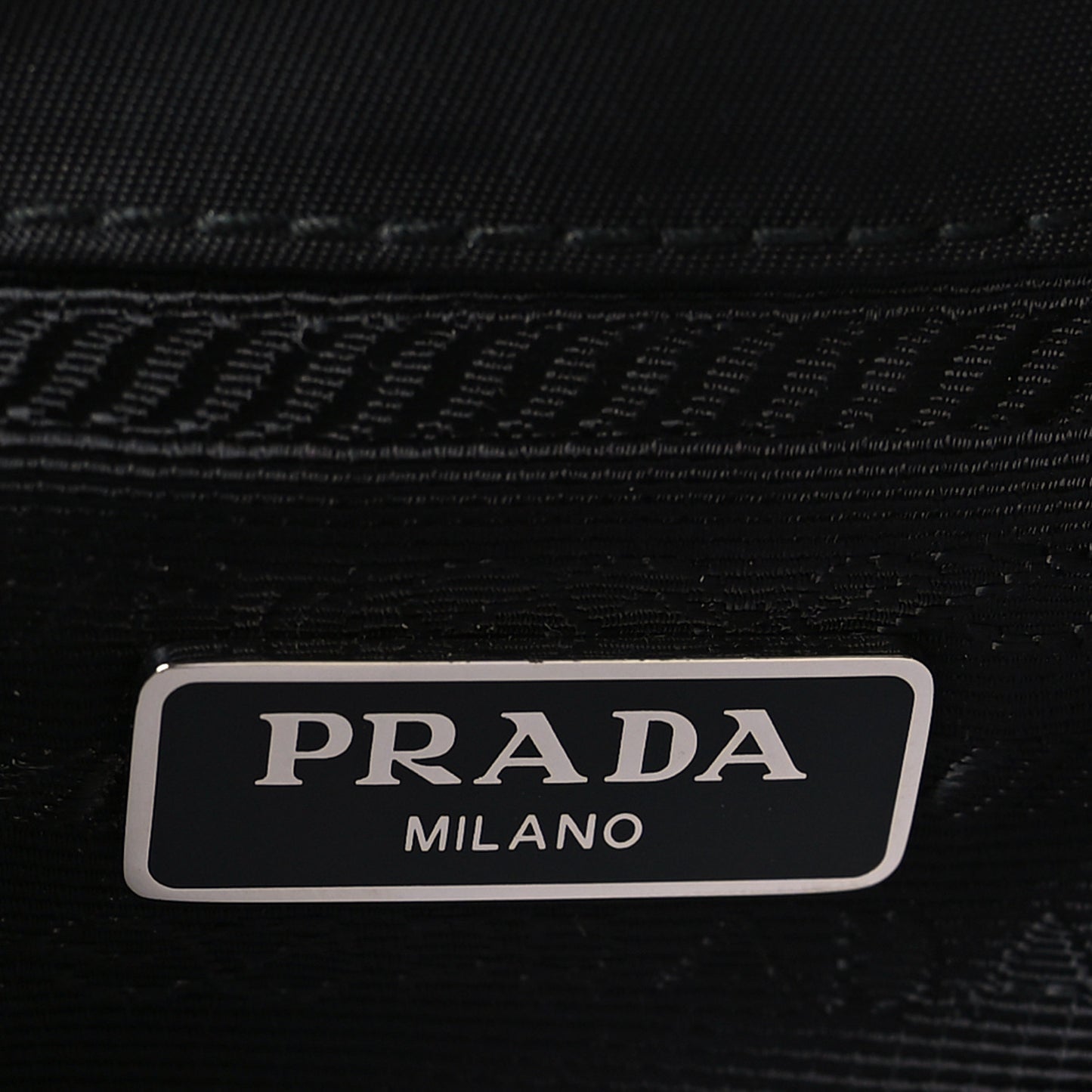 Nylon Vela Mini Crossbody Backpack Black