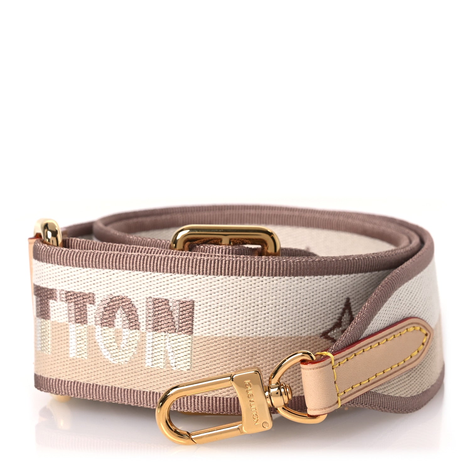 Louis Vuitton Jacquard Speedy Bandouliere 20 Shoulder Strap Beige 1 of 3