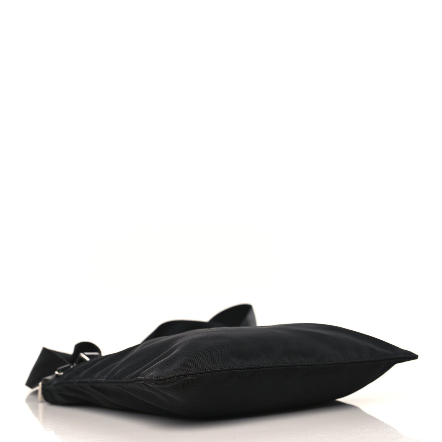 Prada Tessuto Nylon Messenger Bag Black 3 of 7