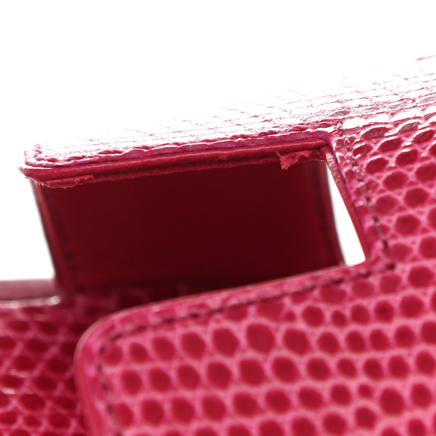 Lizard Oran Sandals 40 Fuchsia