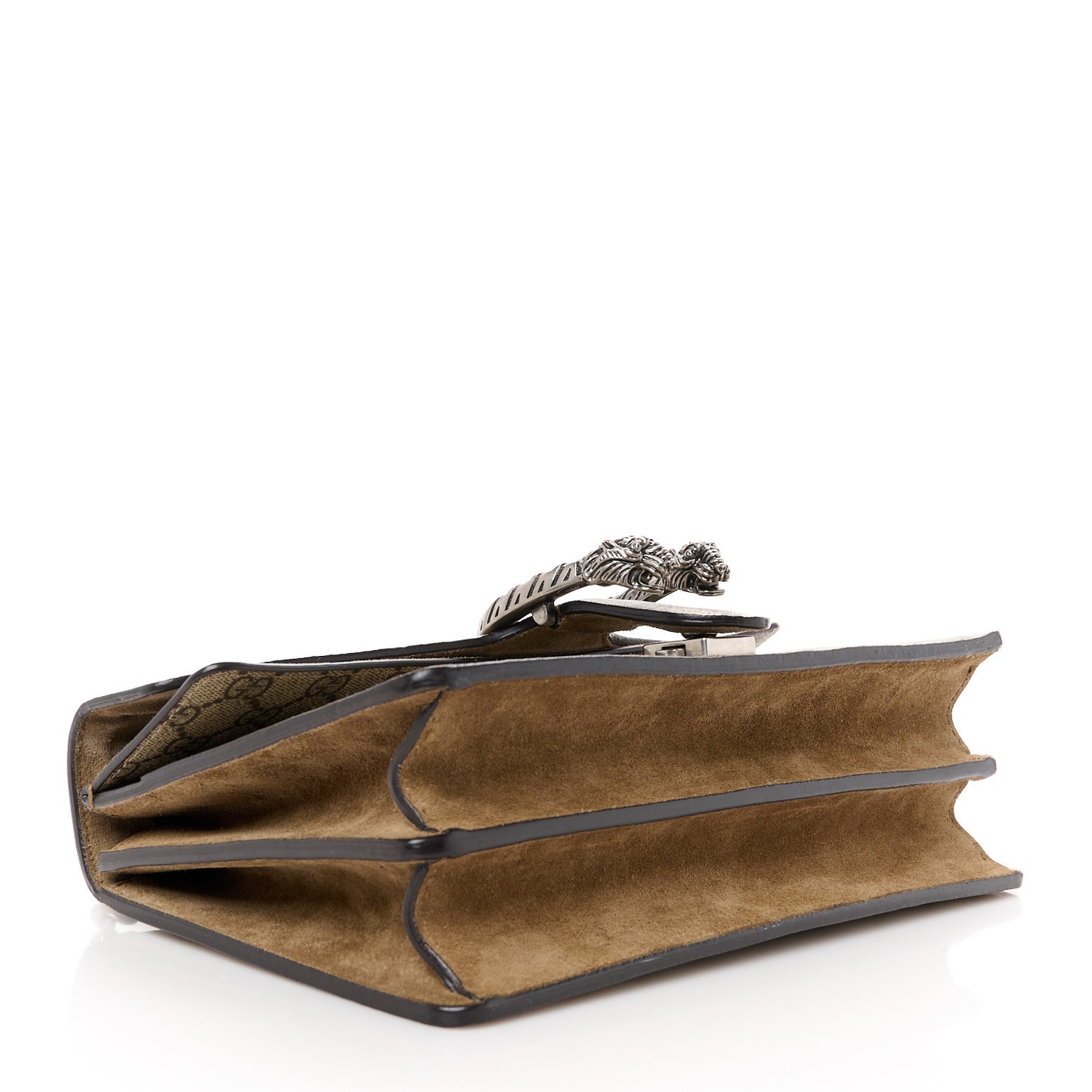 GG Supreme Monogram Small Dionysus Shoulder Bag Taupe