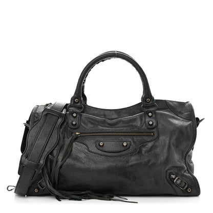 Balenciaga Agneau Classic Hardware City Anthracite 1 of 20