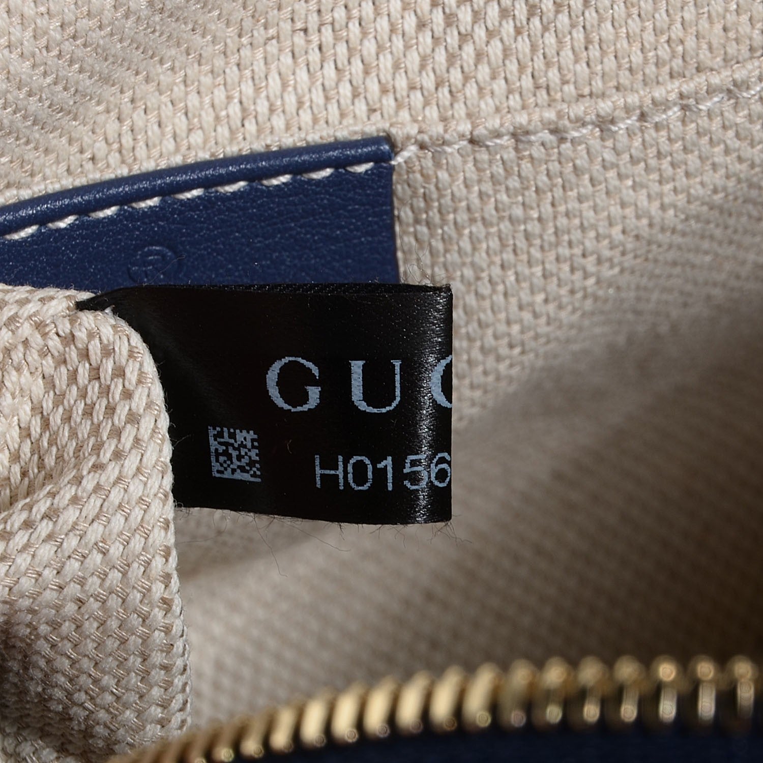 Gucci Vernice Naplack Small Soho Disco Bag Uniform Blue 8 of 9