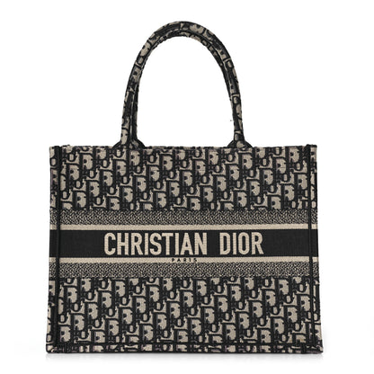Christian Dior Oblique Medium Book Tote Blue Multicolor 1 of 10
