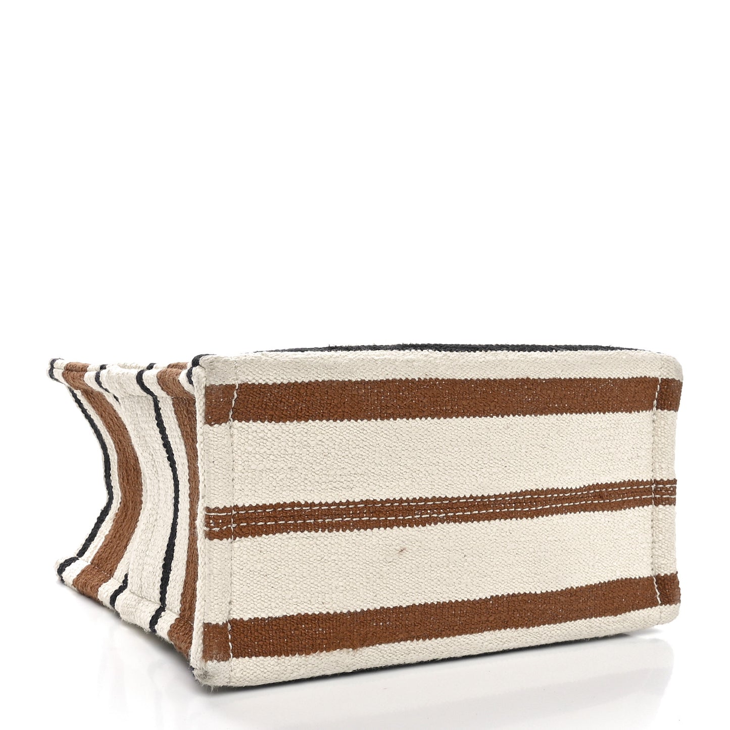 Jacquard Striped Small Cabas Thais Multicolor