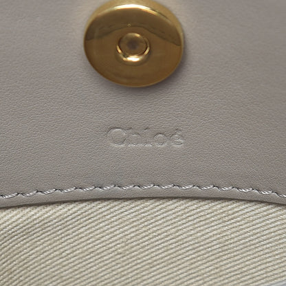 Chloe Calfskin Suede Small Roy Bag Motty Grey 10 of 10