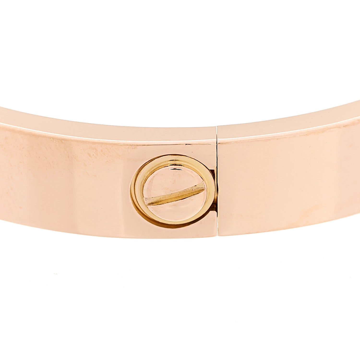Cartier 18K Pink Gold 4 Diamond LOVE Bracelet 15 7 of 9