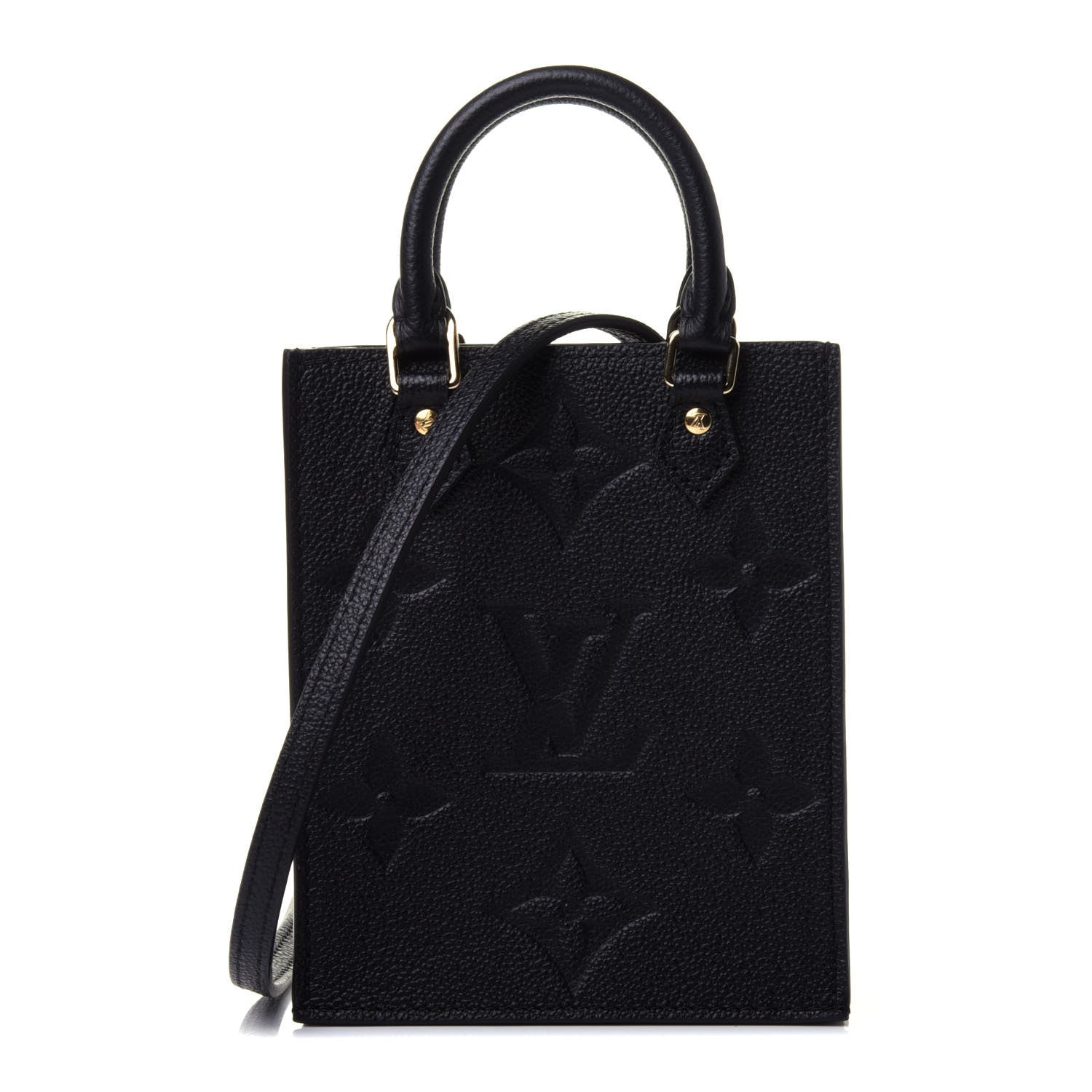 Louis Vuitton Empreinte Monogram Giant Petit Sac Plat Black 1 of 4