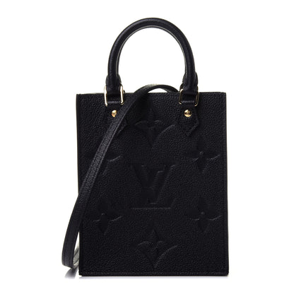Louis Vuitton Empreinte Monogram Giant Petit Sac Plat Black 1 of 4