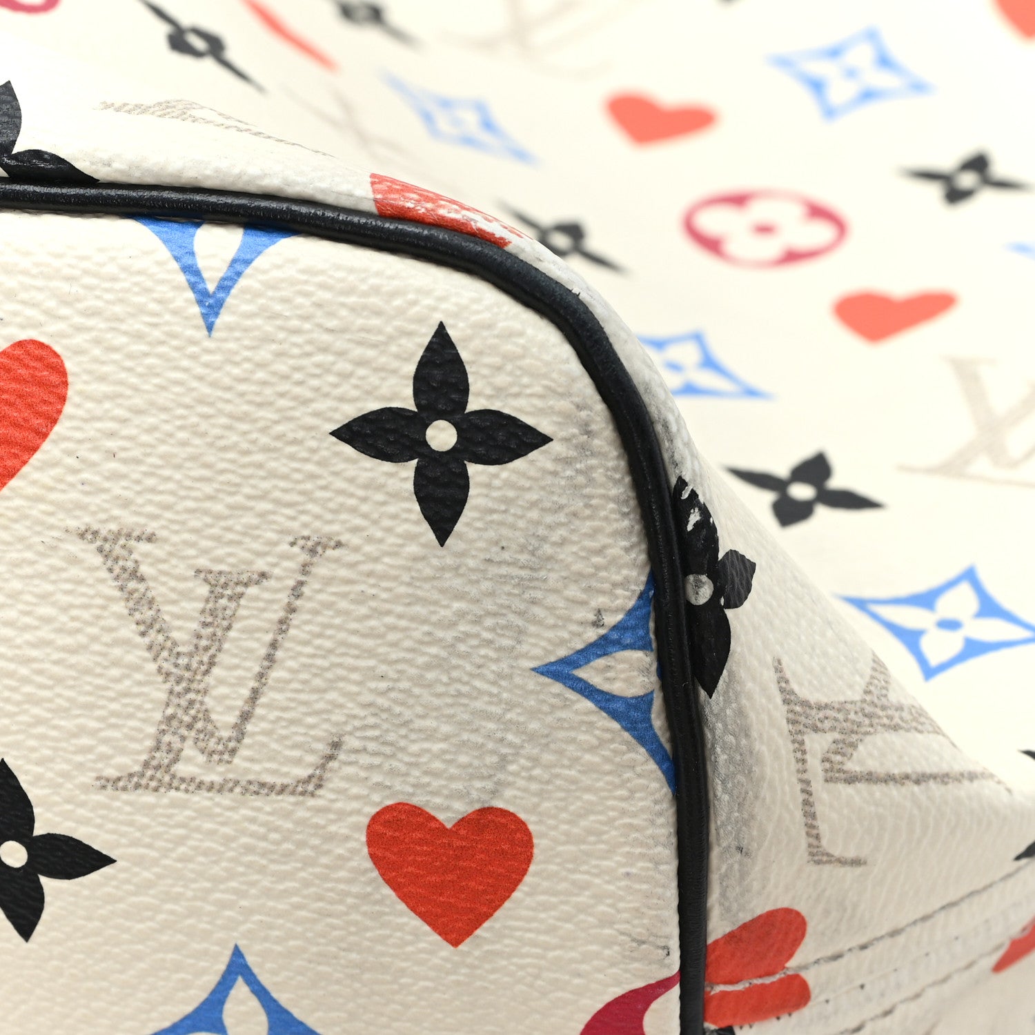 Louis Vuitton Game On Neverfull MM   White 11 of 11