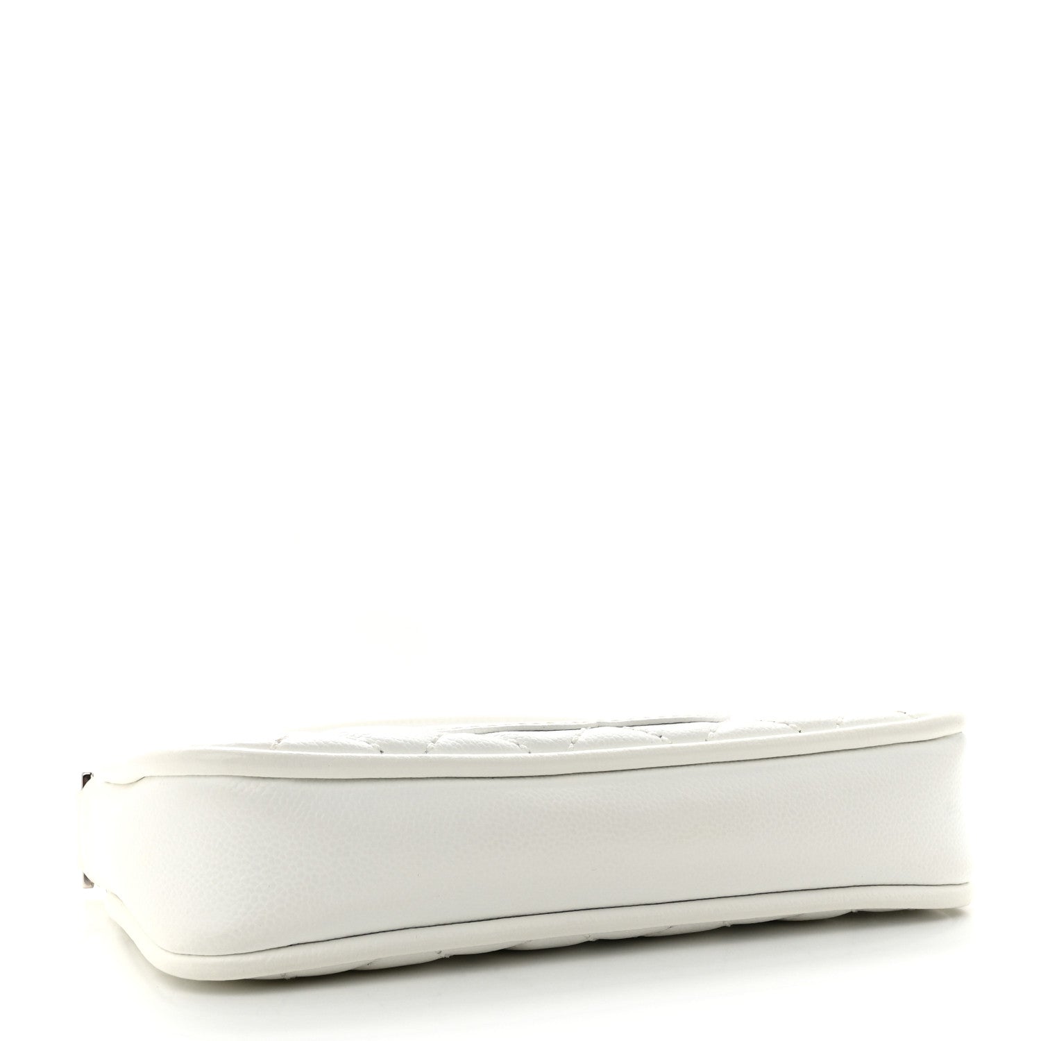 Chanel Caviar Quilted Timeless CC Shoulder Bag White 4 of 17