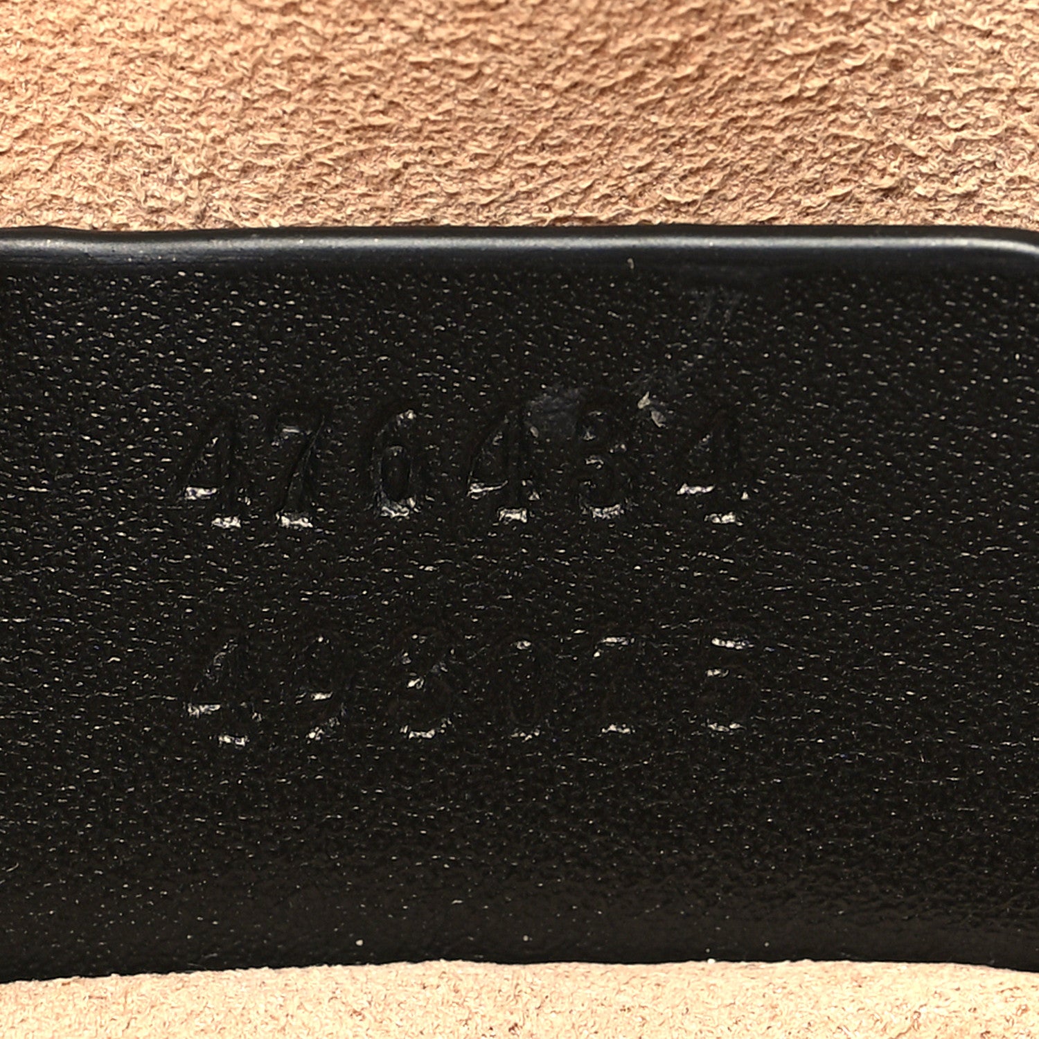 Gucci Calfskin Matelasse GG Marmont Belt Bag 85 34 Black 7 of 14