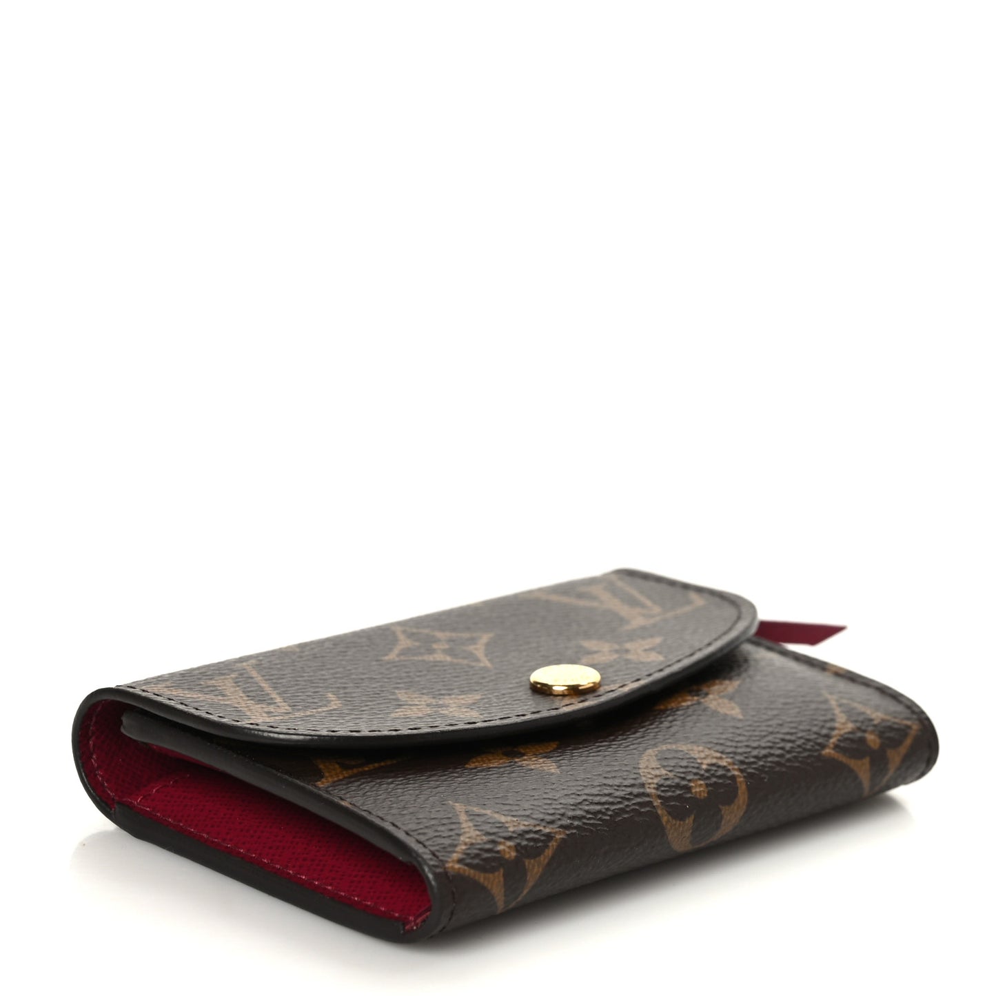 Monogram Rosalie Coin Purse Fuchsia
