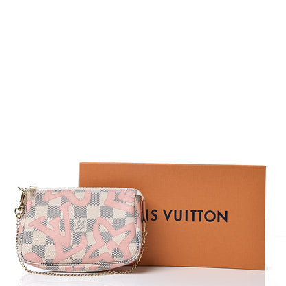 Louis Vuitton Damier Azur Tahitienne Mini Pochette Accessories 7 of 7