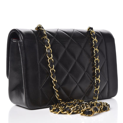 Chanel Lambskin Quilted Small Single Flap Black 3 of 16