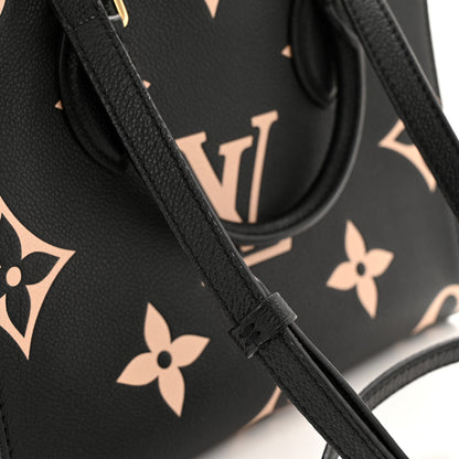 Louis Vuitton Empreinte Monogram Giant Onthego PM Black Beige 10 of 11