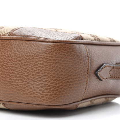 Gucci Monogram Mini Bree Messenger Bag Beige Tabacco 6 of 9