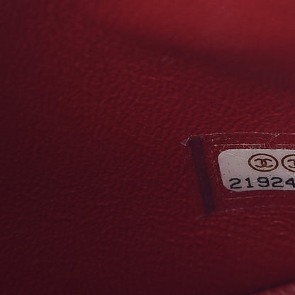 Chanel Crumpled Grained Calfskin Flap Red 7 of 8