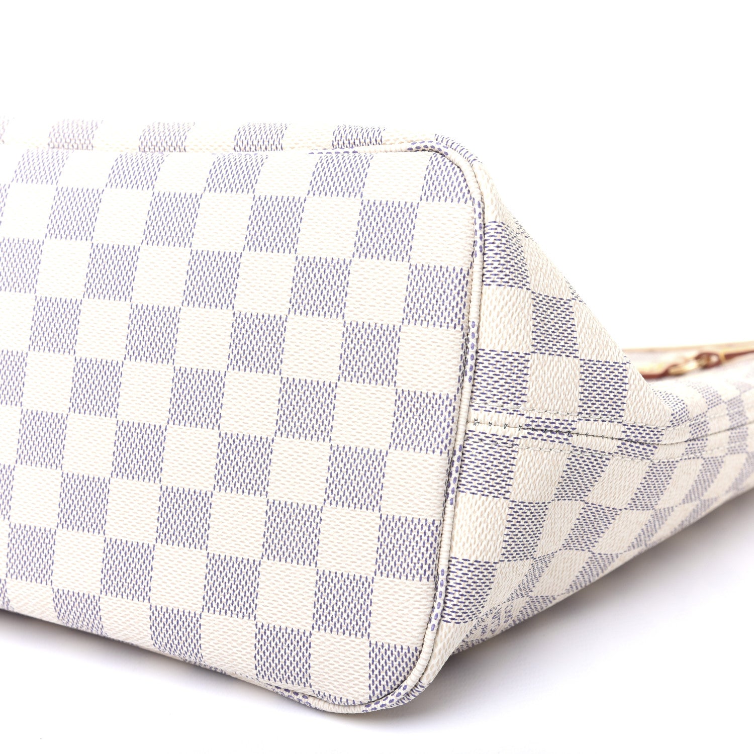 Louis Vuitton Damier Azur Neo Neverfull MM Rose Ballerine 7 of 15