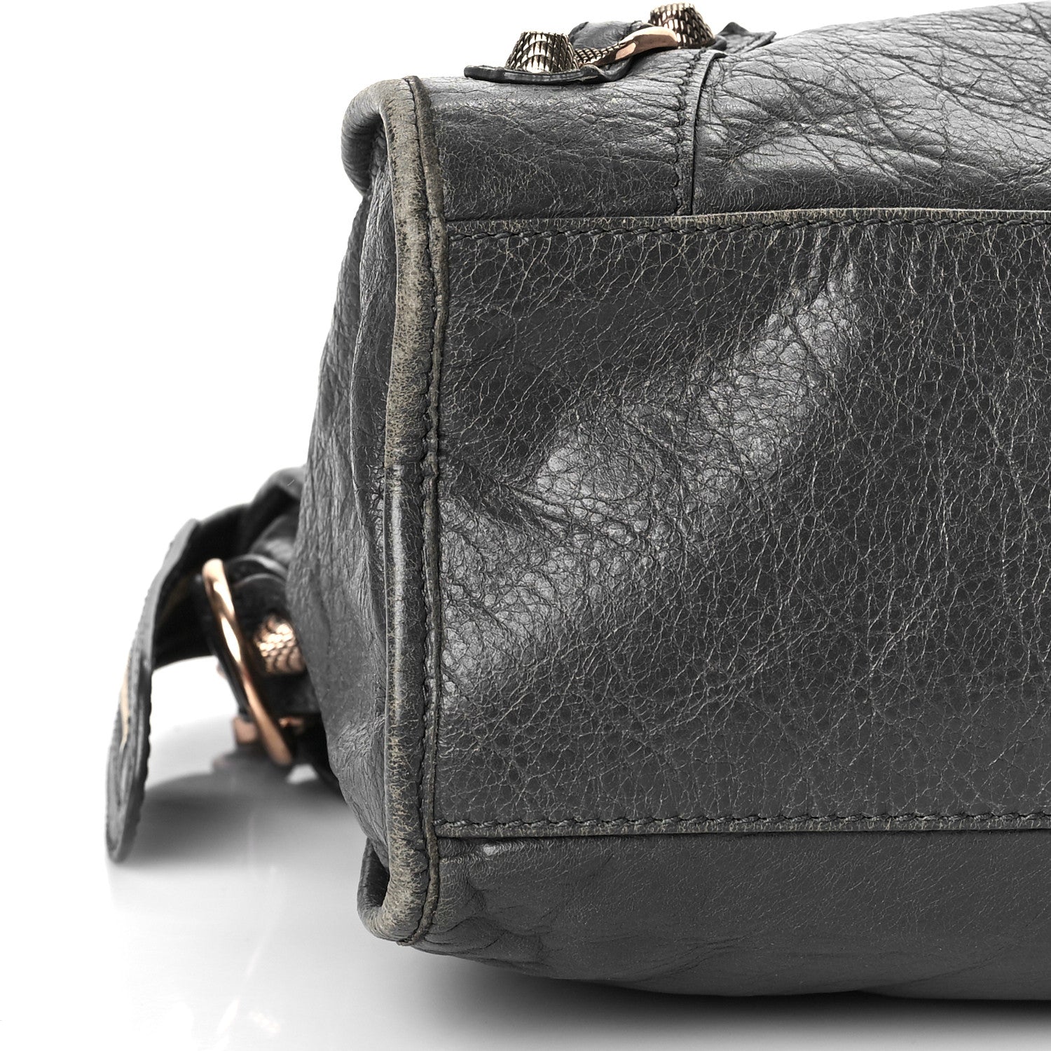 Balenciaga Agneau Giant 12 Rose Gold Hardware City Gris Tarmac 9 of 19