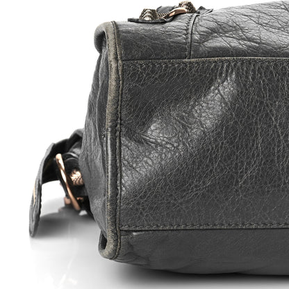 Balenciaga Agneau Giant 12 Rose Gold Hardware City Gris Tarmac 9 of 19