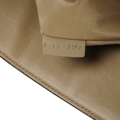 Celine Crocodile Embossed Calfskin Medium Phantom Luggage Beige 7 of 7