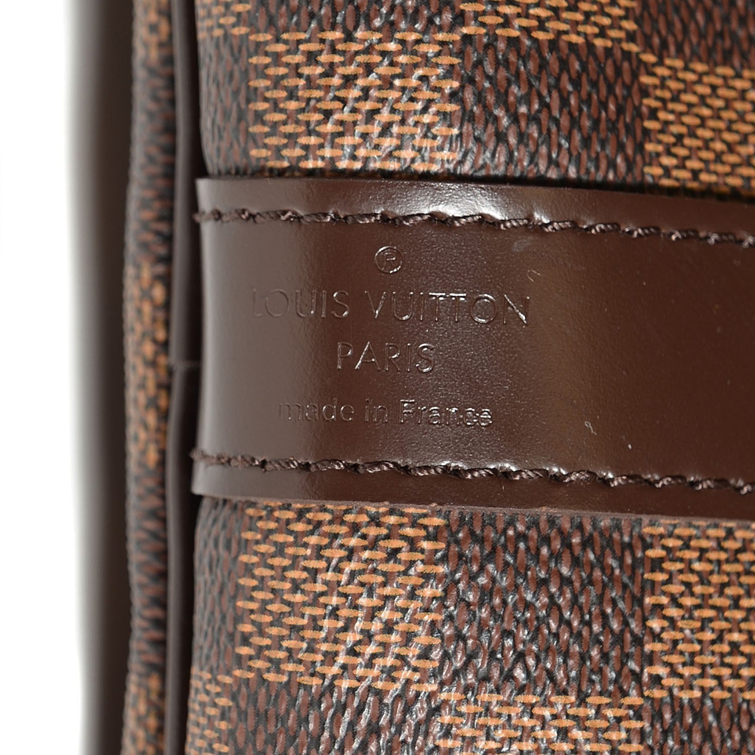 Louis Vuitton Damier Ebene Keepall Bandouliere 55 6 of 8
