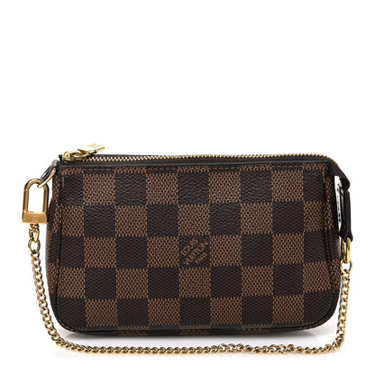 Louis Vuitton Damier Ebene Mini Pochette Accessories 1 of 7