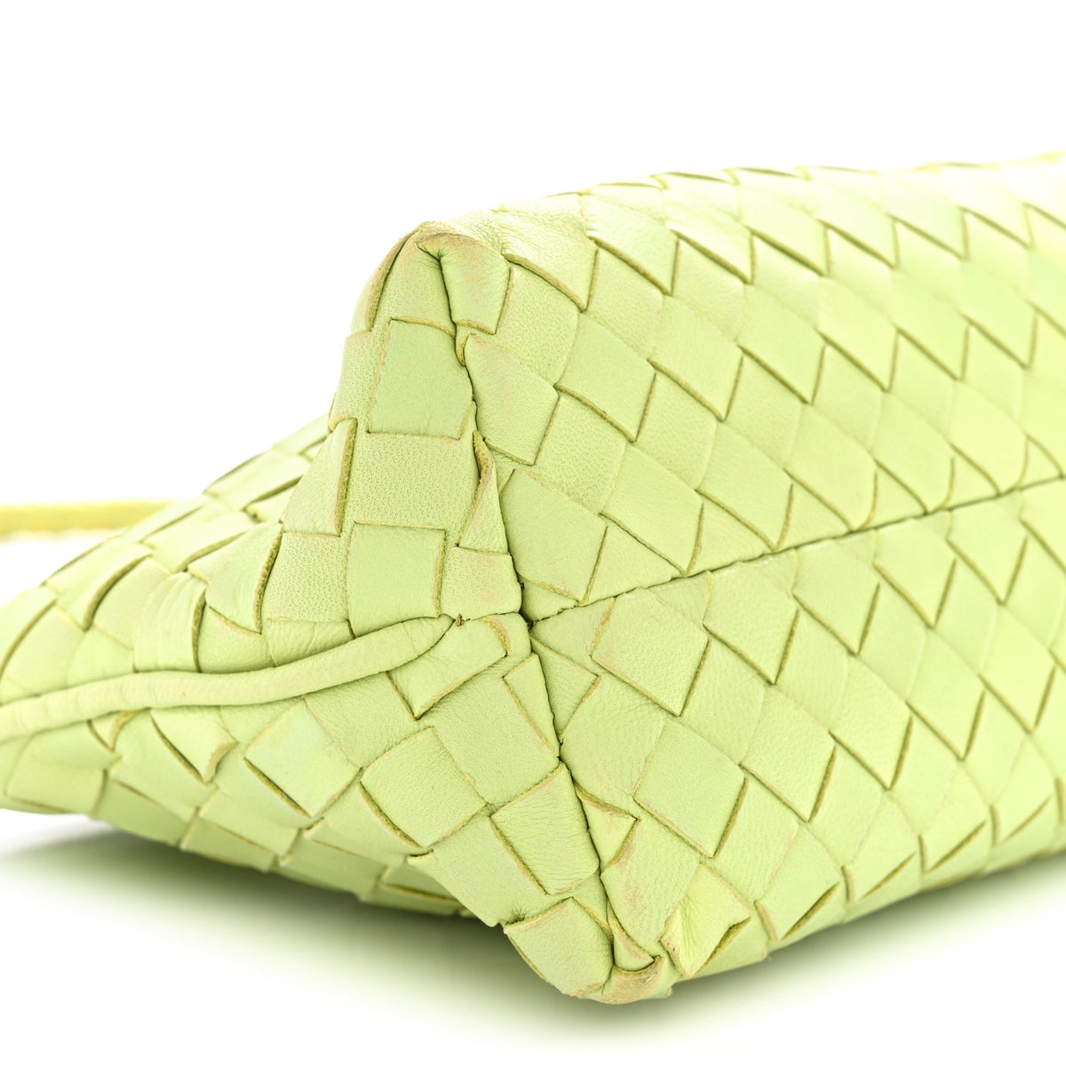 Bottega Veneta Nappa Intrecciato Mini Shoulder Bag Green 9 of 13