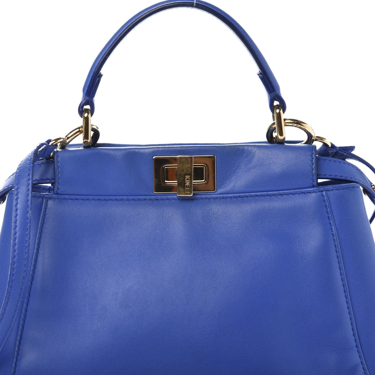 Nappa Mini Peekaboo Iconic Satchel Bleuette
