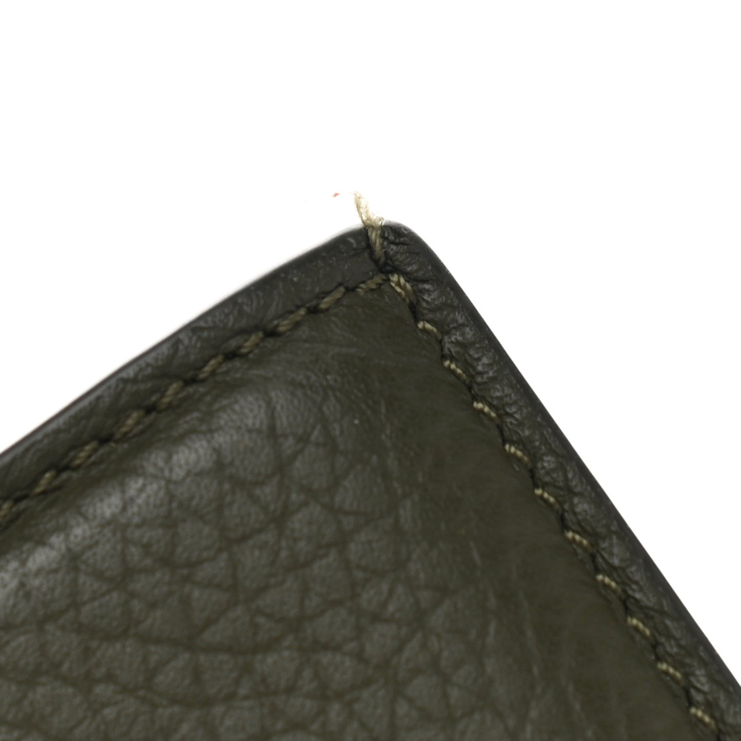 Calfskin Card Holder Green