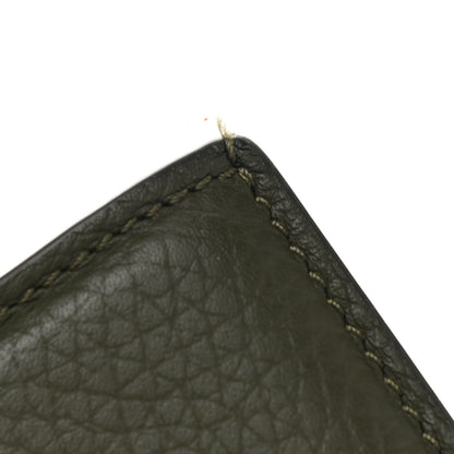 Tom Ford Calfskin Card Holder Green 6 of 7