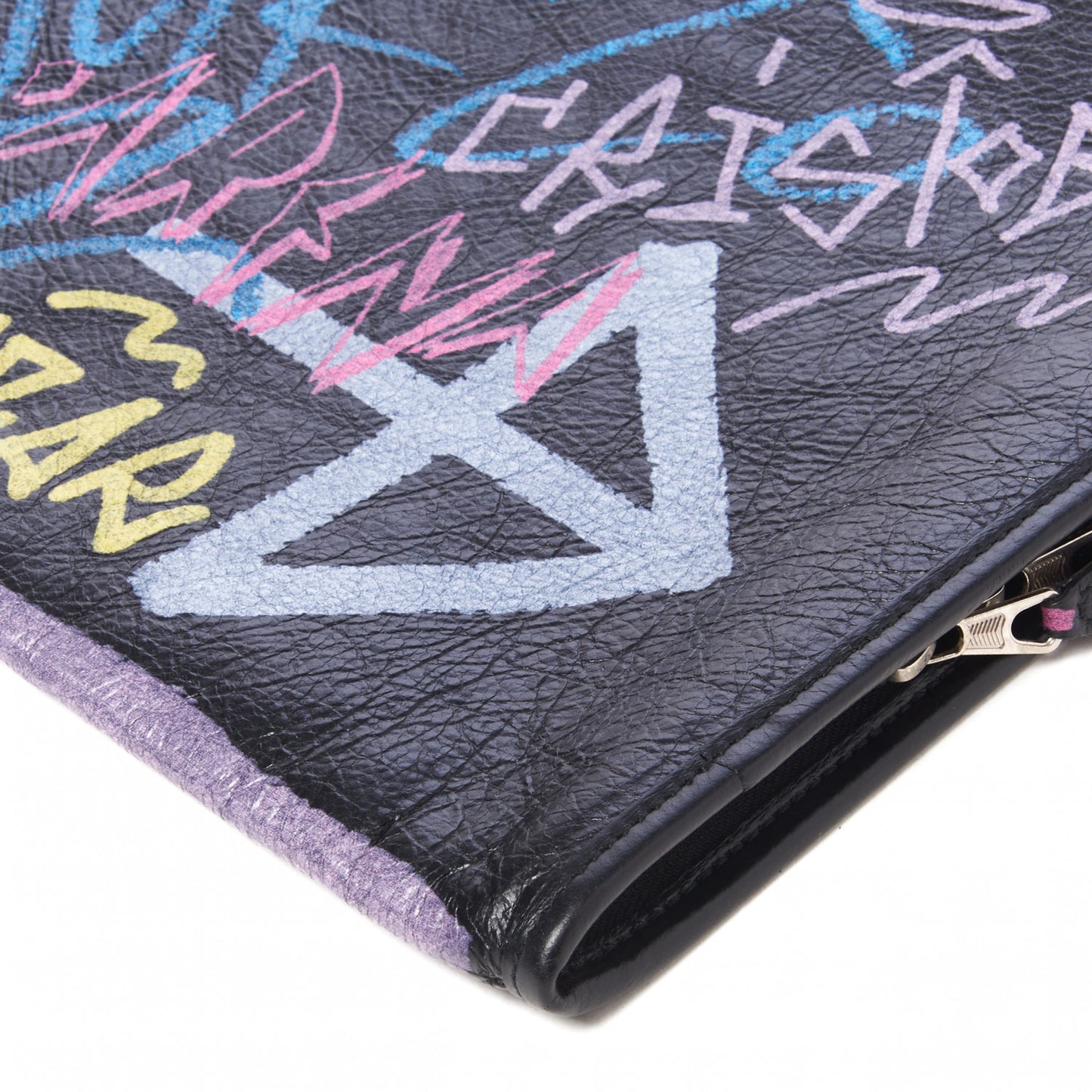 Agneau Arena Graffiti All Over Bazar Pouch Black Multicolor