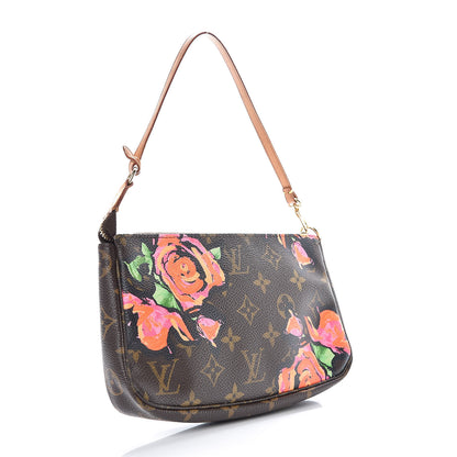 Louis Vuitton Monogram Roses Pochette Accessories 3 of 9
