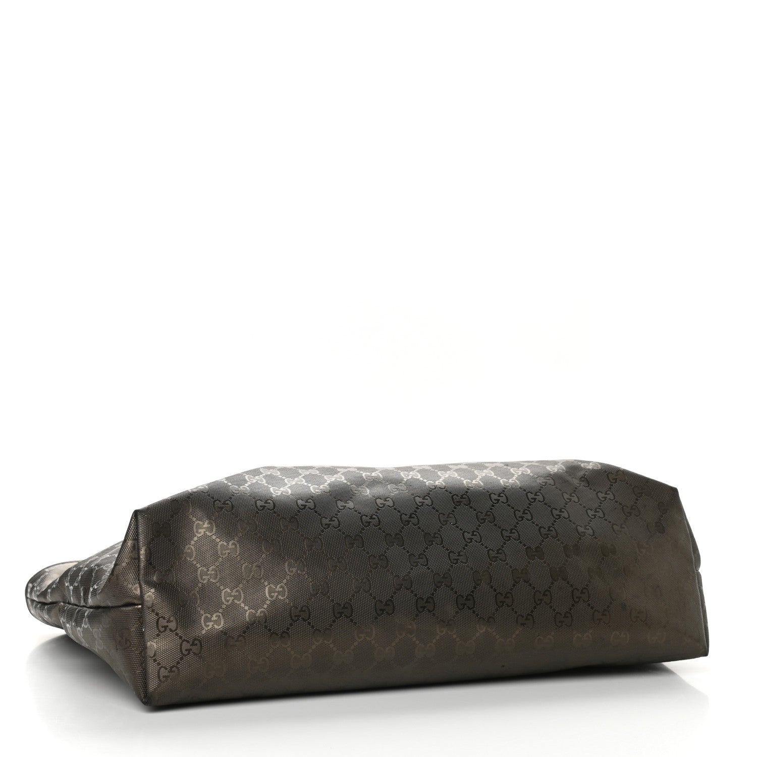 Gucci Imprime Monogram Medium Zippered Shopping Tote Pewter 3 of 10