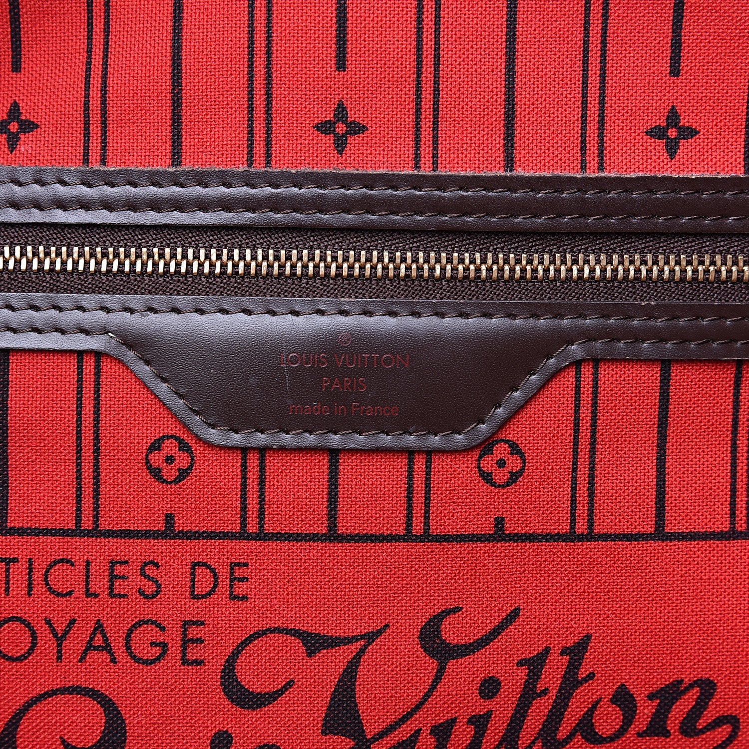Louis Vuitton Damier Ebene Neverfull GM 5 of 13