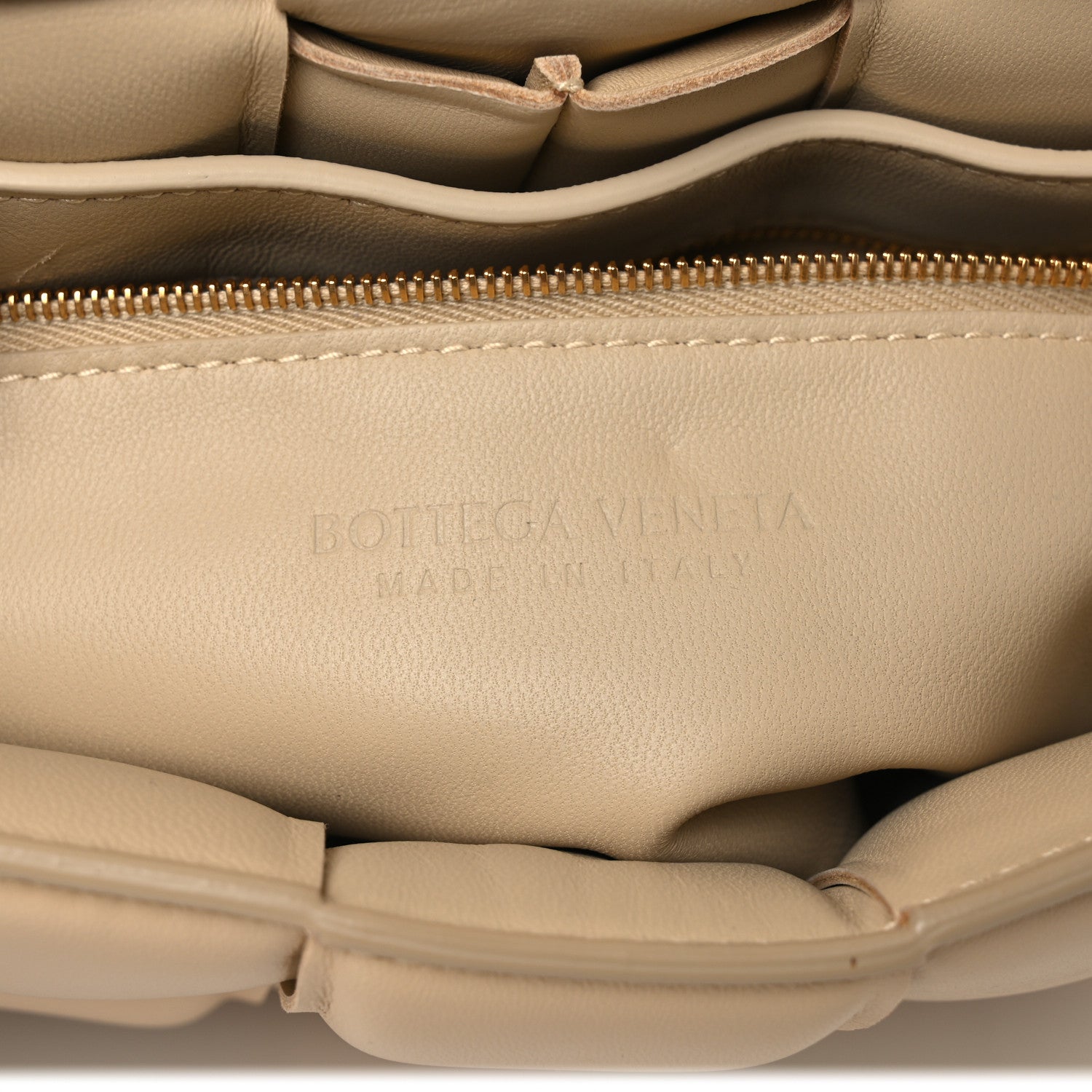 Bottega Veneta Nappa Maxi Intreccio Padded Cassette Crossbody Bag Porridge 6 of 12