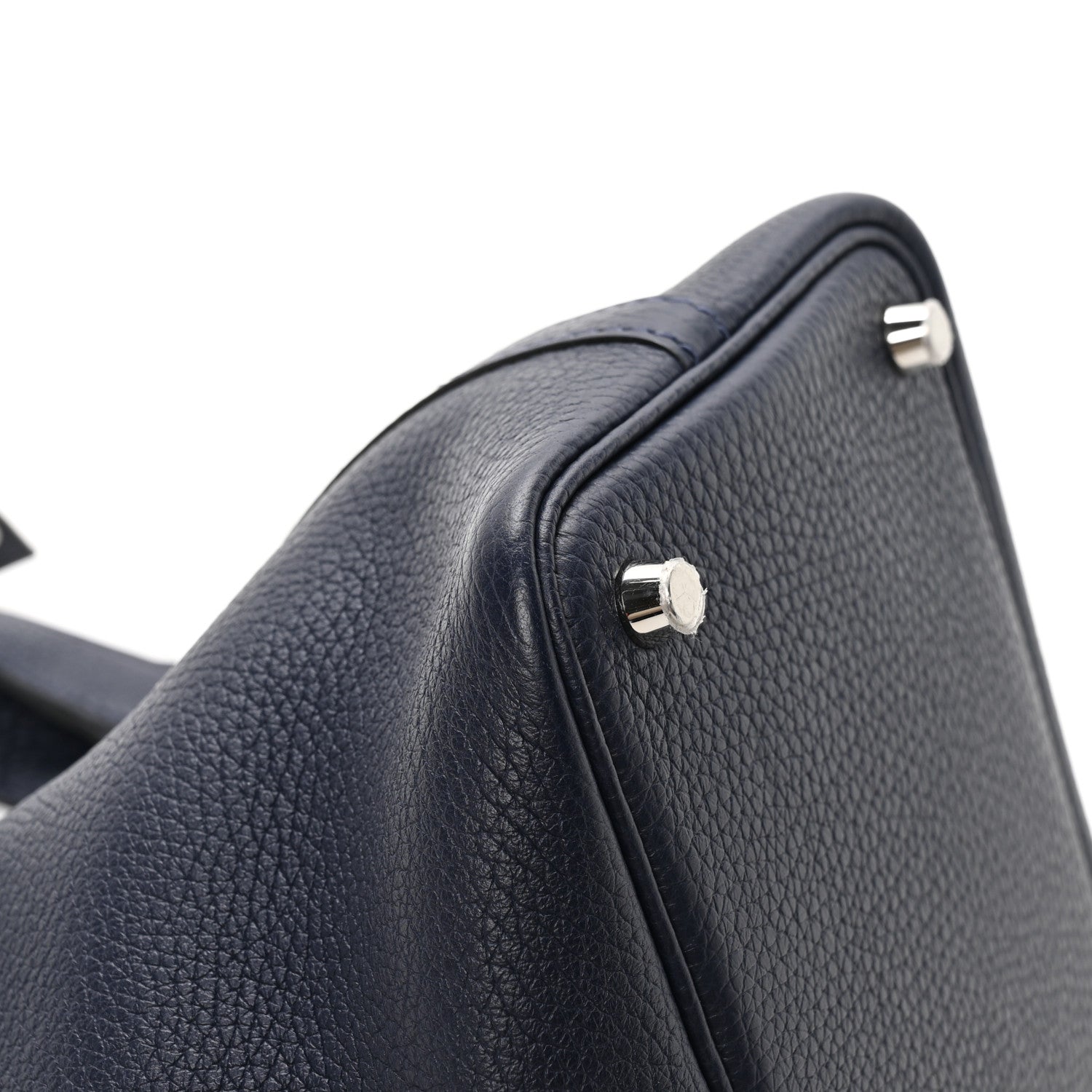 Hermes Taurillon Clemence Picotin Lock 18 PM Bleu Nuit 9 of 13