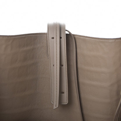 Celine Crocodile Embossed Nubuck Medium Phantom Luggage Beige 14 of 14