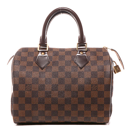 Louis Vuitton Damier Ebene Speedy 25 1 of 7