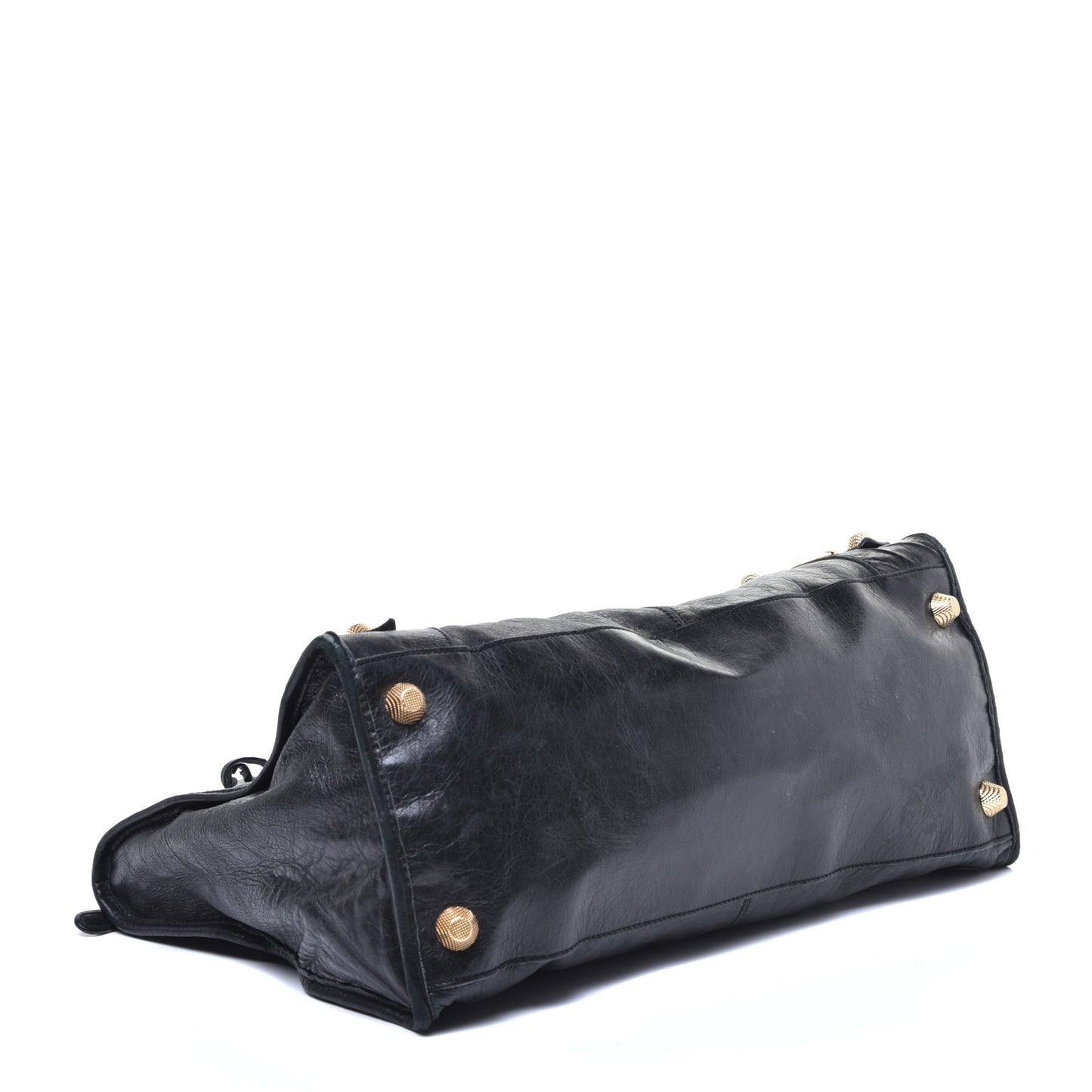 Agneau Giant 21 Gold Hardware Work Black