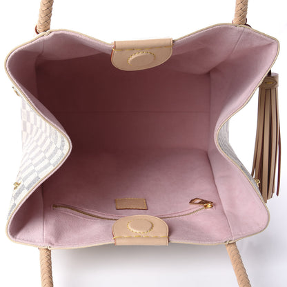 Louis Vuitton Damier Azur Propriano Rose Ballerine 5 of 10
