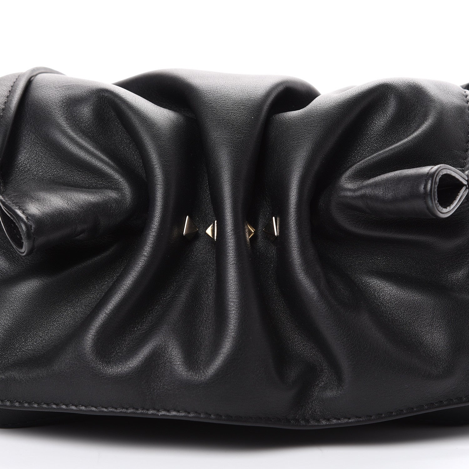 Valentino Garavani Smooth Calfskin Mini Bloomy Crossbody Bag Black 7 of 12