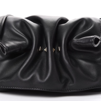 Valentino Garavani Smooth Calfskin Mini Bloomy Crossbody Bag Black 7 of 12