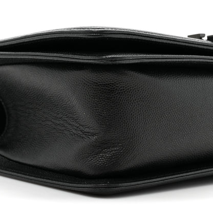 Chanel Caviar Quilted Medium Boy Flap So Black 9 of 13