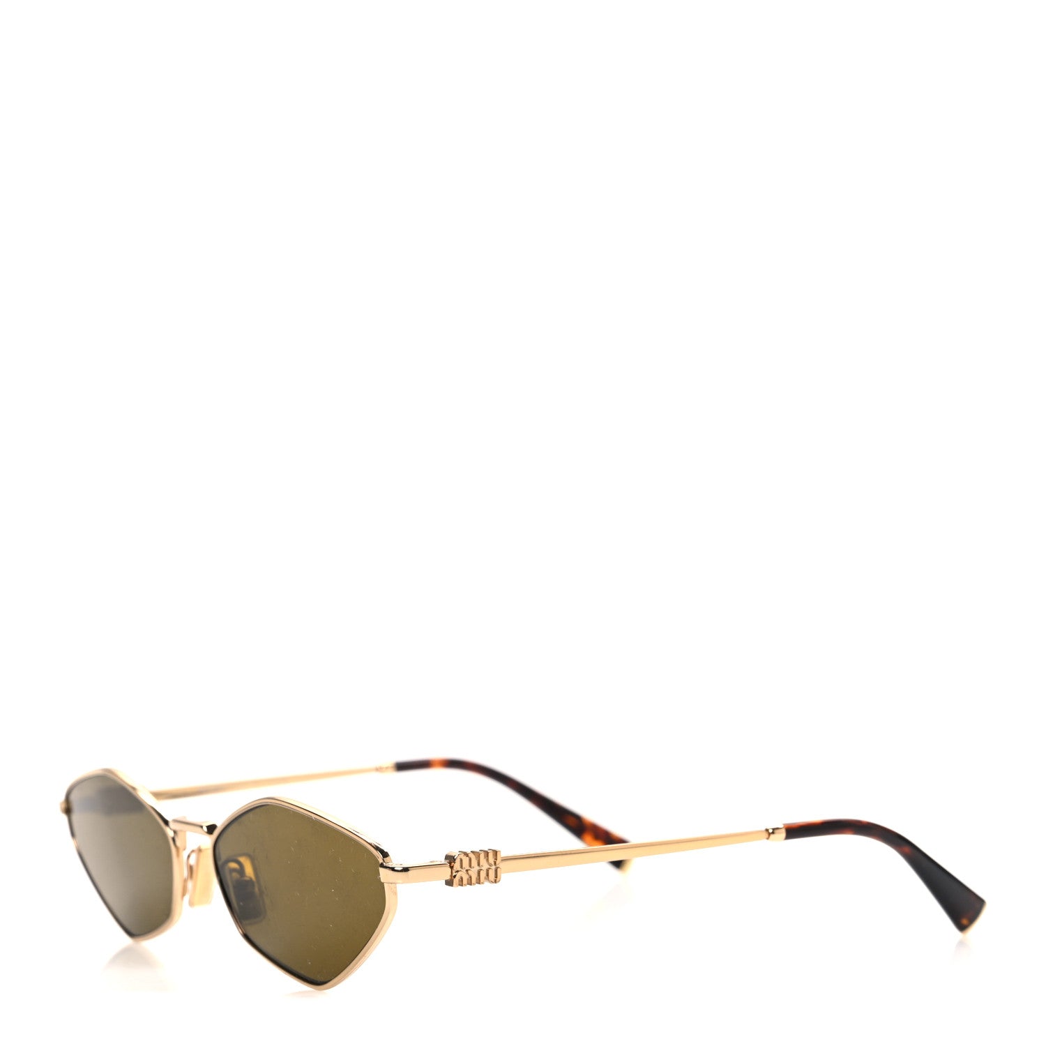 Miu Miu Metal Sunglasses SMU56Z Tortoise 1 of 7
