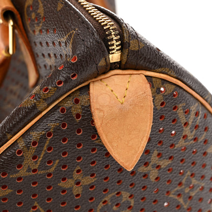Louis Vuitton Monogram Perforated Speedy 30 Orange 12 of 12