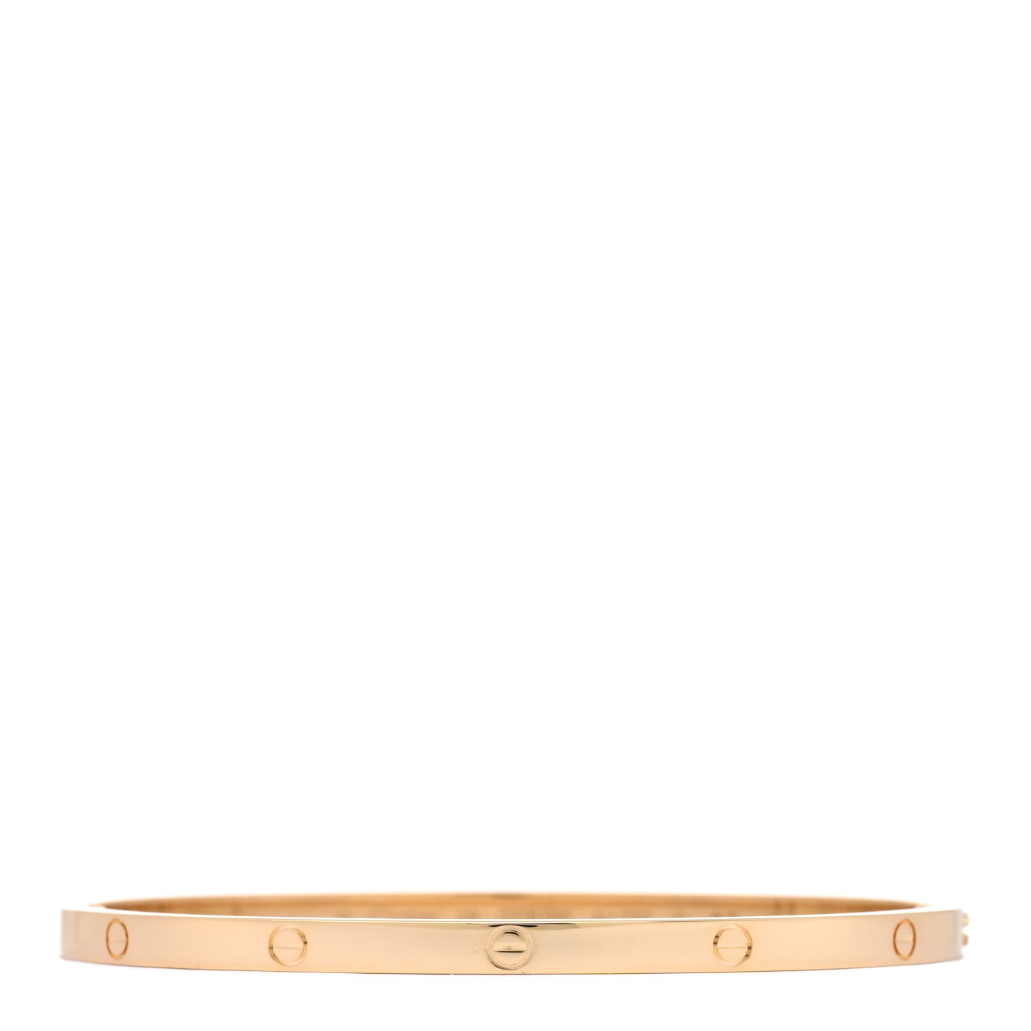 18K Yellow Gold Small LOVE Bracelet 18