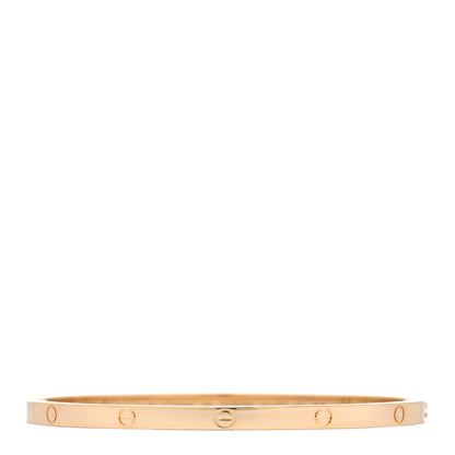 Cartier 18K Yellow Gold Small LOVE Bracelet 18 1 of 7
